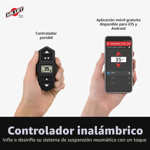 Vista 3 de Air Lift 25980 WirelessOne (segunda generación) [Sustituye a 25870]