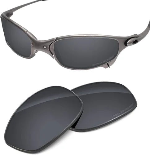 Vista 21 de Lentes de repuesto compatibles con Oakley Juliet Polarized Etched Oro de 24 quilates - Elite Polarizado