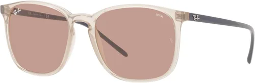 Vista 2 de Ray-Ban RB4387f Evolve - Lentes de sol cuadrados fotocromáticos de corte bajo