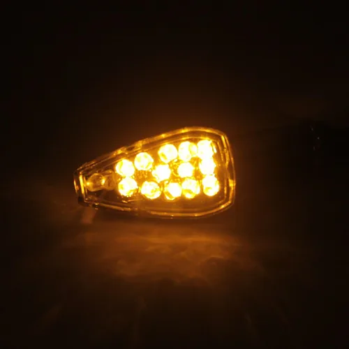 Vista 2 de 2 luces intermitentes LED negras compatibles con KTM 640 LC4 Supermoto 2000