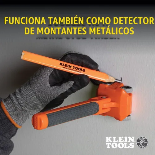 Vista 3 de Klein Tools 50611 Extractor de cables magnéticos, tira cables eléctricos detrás de paredes/espacios estrechos, líder de acero inoxidable, extracción