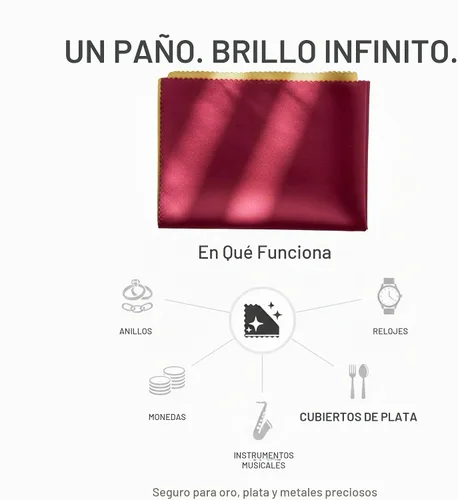 Vista 8 de Cadie Paño de limpieza de plata, 100% algodón tratado reutilizable, paño de limpieza de joyas para plata, oro, platino y cubiertos, restaura