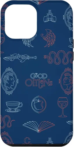 Vista 25 de iPhone 16 Good Omens - Funda Símbolos