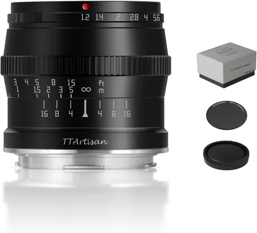 Vista 12 de TTARTISAN 1.969 in F1.2 APS-C Lente de enfoque manual para cámaras de montaje MFT M4/3 como EPM1 EPM2 EPL1 EPL1 EPL2 EPL3 EPL5 EPL6 EPL7 EPL8 EPL9