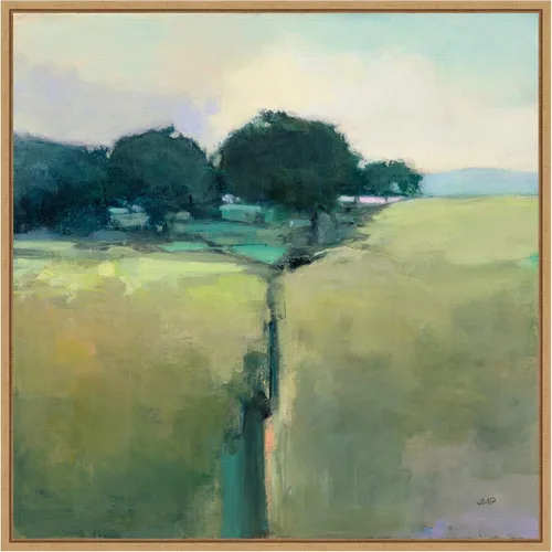 Vista 9 de Amanti Art Lienzo enmarcado para pared, 16 x 16 pulgadas, prado escénico de Julia Purinton, lienzo enmarcado para pared, obras de arte de paisajes