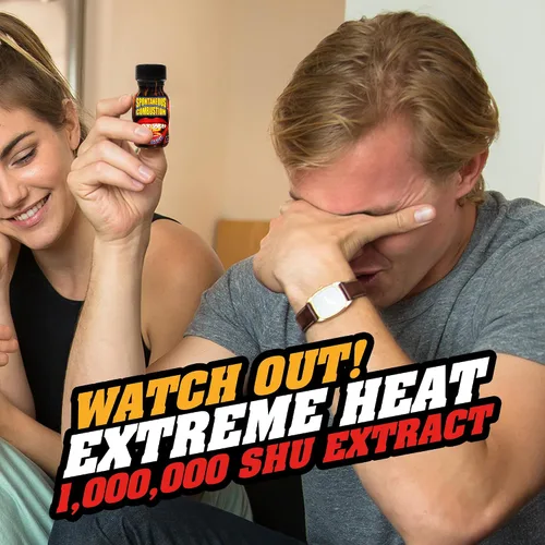 Vista 2 de Xtreme Heat - Juego de botellas de salsa picante gourmet, tamaño de viaje, paquete de 4, regalos de Navidad gourmet perfectos para el fanático
