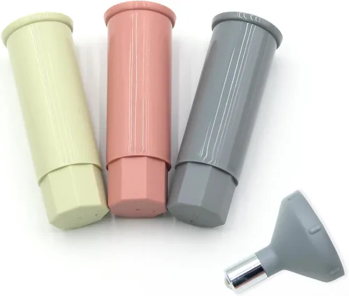 Vista 8 de NACOCO - Dispensador de agua para mascotas de pie, cuenco de pie para gatos y perros con poste desmontable, alimentación automática de agua, altura