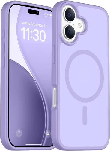 Vista 10 de Red2Fire Funda magnética para iPhone 13 Pro Max, protección completa mejorada de la cámara, compatible con MagSafe, funda protectora translúcida