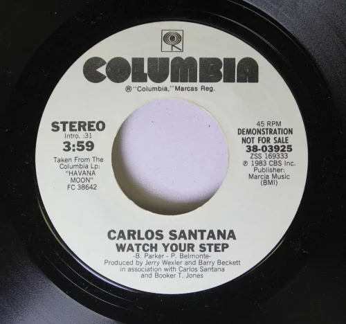 Vista 2 de Carlos Santana & Buddy Miles 45 RPM Evil Ways Them Changes