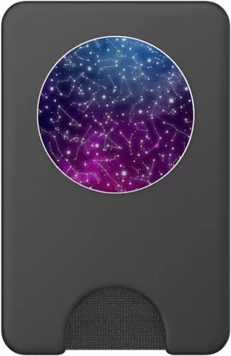 Vista 8 de Planets Universe Celestial Galaxy Star Constellation Space PopSockets PopGrip: agarre intercambiable para teléfonos y tabletas