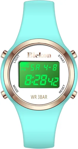 Vista 2 de Original Outdoor Sport Watches Alarm Clock Waterproof Digital Watch Aguamarina