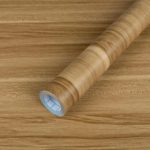 Vista 13 de Decoroom Papel de contacto de grano de madera, nogal oscuro, papel de contacto para encimeras, aspecto de madera, envoltura de vinilo autoadhesiva