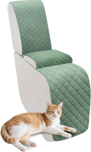 Vista 76 de Fundas para sofá modular reclinable, de terciopelo en forma de L, funda de consola central para perros y mascotas, lavable antideslizante, 1 funda