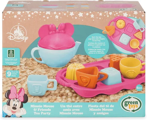 Vista 6 de Disney Tienda oficial de Minnie Mouse & Friends Tea Party Set – Disney Baby: respetuoso con el medio ambiente, seguro y duradero – Regalo ideal