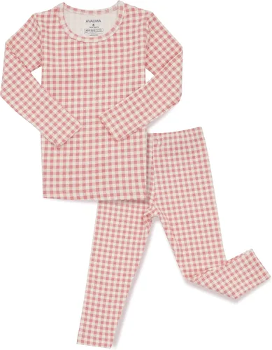 Vista 36 de AVAUMA Conjunto de pijama de algodón para bebés y niñas de 6 meses a 7 años