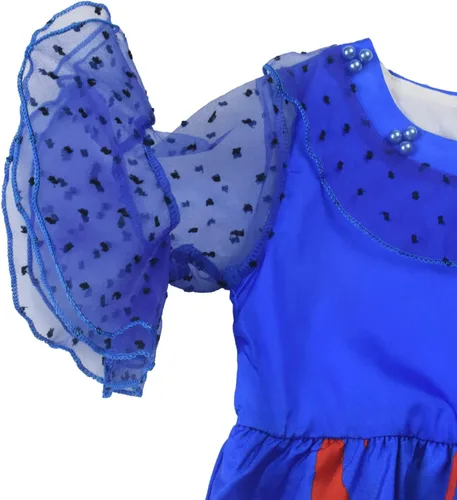 Vista 4 de Vestido Isabella de princesa para niñas, disfraz de Halloween con clip para el cabello