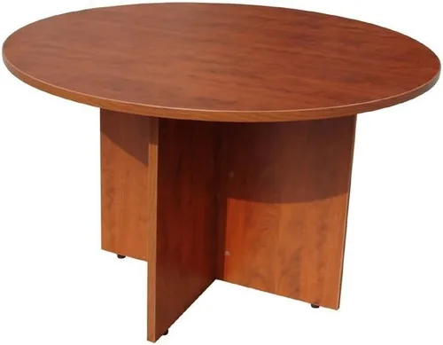 Vista 2 de Boss Office Products N127-M - Mesa redonda de 42 pulgadas en caoba Mahogany