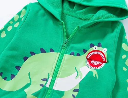 Vista 5 de DDSOL Chaqueta con cremallera para niño, sudadera con capucha y cremallera, ligera, para invierno, otoño, 2t-7t