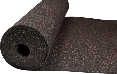 Vista 14 de Playsafer Genaflex - Esterilla de goma para piso de gimnasio, rollo de piso protector comercial para gimnasio de alta resistencia - 8mm de espesor