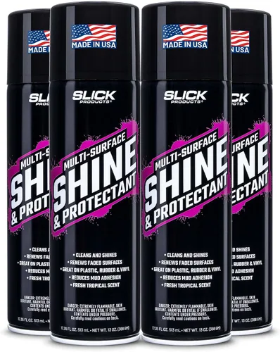 Vista 12 de Slick Products - Capa protectora Shine & Protectant para plásticos, vinilo, goma, fibra de vidrio y más
