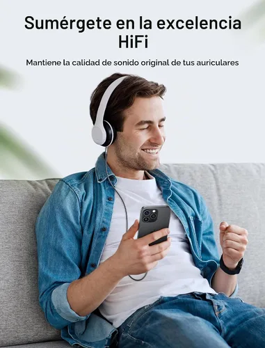 Vista 2 de JSAUX Cable USB C a conector auxiliar de audio de 0.138 in [1.6 pies], USB tipo C a 0.138 in, cable estéreo de auriculares compatible con iPhone 16