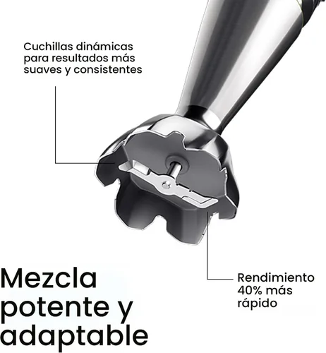 Vista 5 de Braun Batidora de mano MQ9187XL MultiQuick 9 con tecnología Imode
