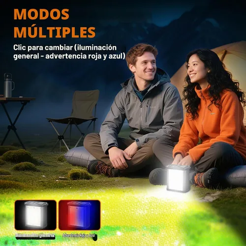 Vista 4 de Linterna frontal LED dividida recargable de alta potencia, con cargador y diseño impermeable, batería de larga duración, adecuada para caza, correr