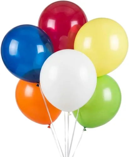 Vista 4 de PMU PartyTex - Globos de látex de alta calidad de helio de 17 pulgadas para sesiones de fotos, bodas, baby shower, fiesta de cumpleaños y decoración