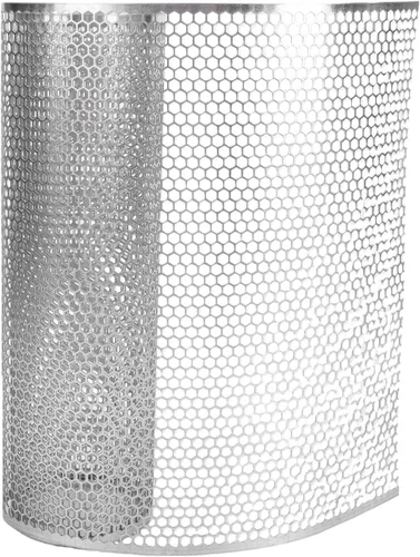 Vista 3 de Estructura de aluminio de plata 40x13in de la colmena de la malla de Material de aleación ligera, se adapta a parachoques y capó, varios vehículos