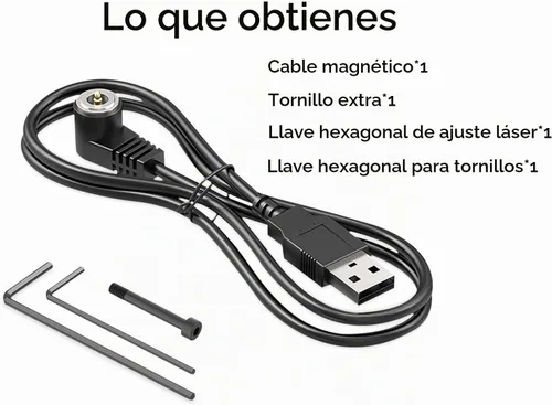 Vista 3 de Cable de carga magnético USB SOLOFISH
