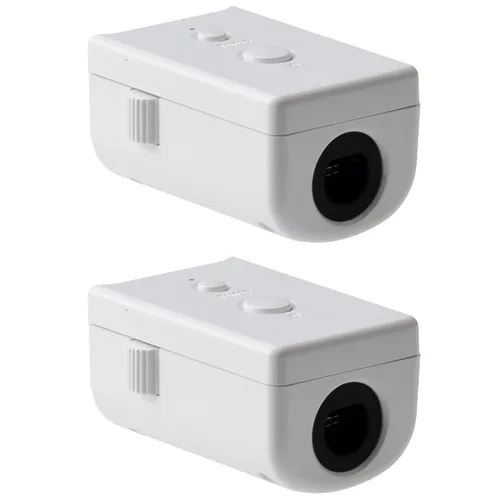 Vista 2 de Mayflash GameCube Controller Adapter for Wii & Wii U (Dual Pack), White
