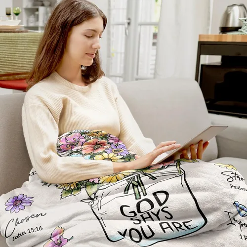 Vista 2 de Regalos cristianos para mujeres, regalos de cumpleaños para mujeres Blanco
