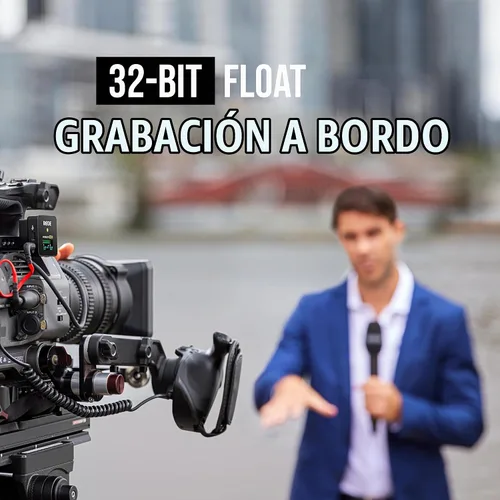 Vista 4 de RØDE Interview PRO Micrófono de condensador de mano inalámbrico con un