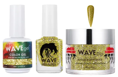 Vista 32 de WAVEGEL - Juego de gel de remojo, laca de uñas y polvo acrílico a juego - Colección Simplicity - #P109 Blizzard