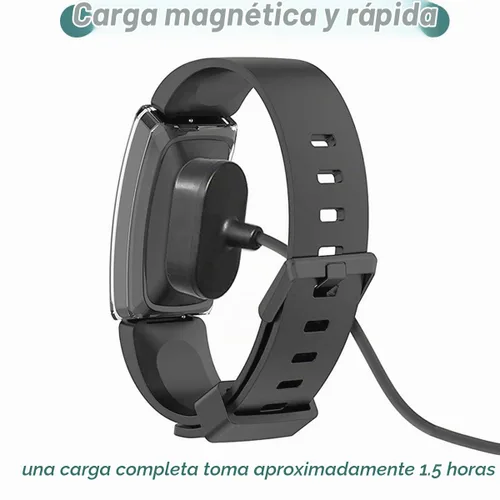 Vista 3 de Cargador para Fitbit Inspire HR y Ace 2 Fitness Tracker (3.3 pies/100cm)