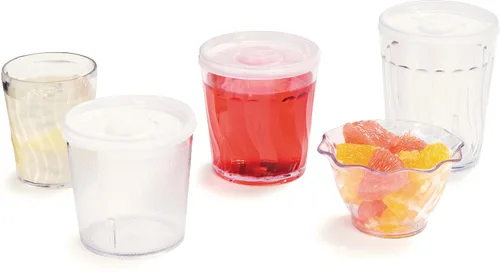 Vista 9 de Carlisle FoodService Products Plato de postre de plástico, 5 onzas, transparente (paquete de 24)