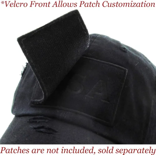 Vista 73 de KBETHOS Tactical Operator Collection USA Fishing Mesh Ballcap Flag Patch America Outdoors Trucker Baseball Cap
