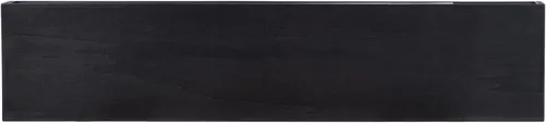 Vista 8 de Kate and Laurel Havlock - Estante flotante natural moderno, 36 x 8 pulgadas, negro; estante funcional para baño y cocina para almacenamiento