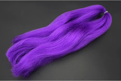 Vista 8 de Tigofly 16 Colores Fibra Sintética Grande Hank Super Pelo Mosca Atado Bucktail Jig Señuelo Hacer Materiales 16