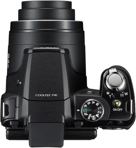 Vista 5 de Nikon Coolpix P90 - Cámara digital de 12,1 MP con zoom de reducción de vibración óptica de gran angular (VR) de 24 x y LCD de inclinación de 3