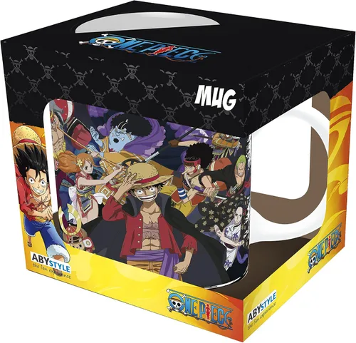 Vista 4 de ABYstyle - Taza de cerámica ONE PIECE 10.8 fl oz - Wano Raid