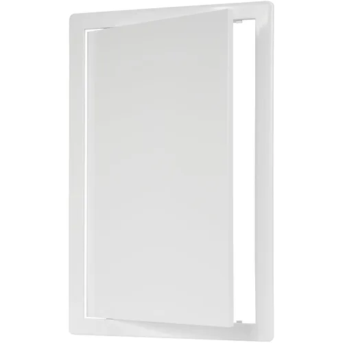 Vista 25 de Panel de acceso de plástico negro de 6" x 6". Panel de puerta de conducto de servicio. Panel de acceso de pared para fontanería, electricidad
