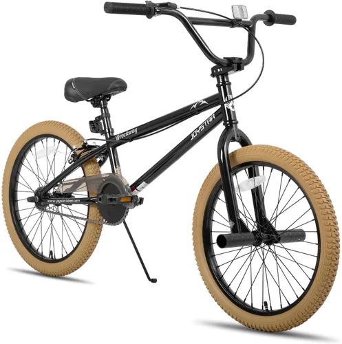 Vista 15 de JOYSTAR Brockway Freestyle - Bicicletas BMX para niños de 20 pulgadas y 24 pulgadas, bicicletas para niños de 6 a 14 años y ciclistas de nivel