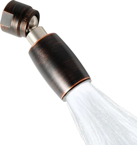 Vista 9 de High Sierra Showerheads® - CLASSIC™ - Cabezal de ducha de flujo ultra bajo galardonado de metal sólido de 1.25 GPM, boquilla patentada que nunca se