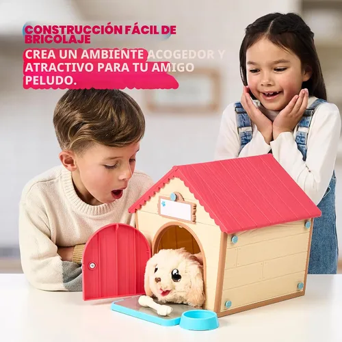 Vista 4 de Little Live Pets My Puppy's Home Playset, juego interactivo para perros