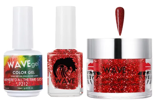 Vista 153 de WAVEGEL - Juego de gel de remojo, laca de uñas y polvo acrílico a juego - Colección Simplicity - #P109 Blizzard