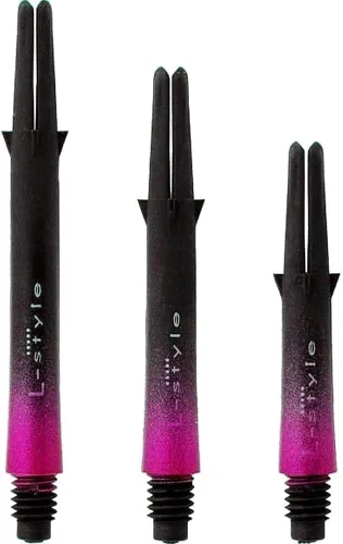 Vista 2 de L-style L-Shaft Carbon Dart Shafts - Locked - Set of 3