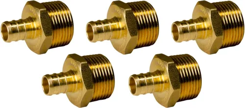 Vista 33 de XFITTING 1 pulgada Pex x 1 pulgada Adaptador Femenino NPT, 23-4-3=2X, 2 Piezas