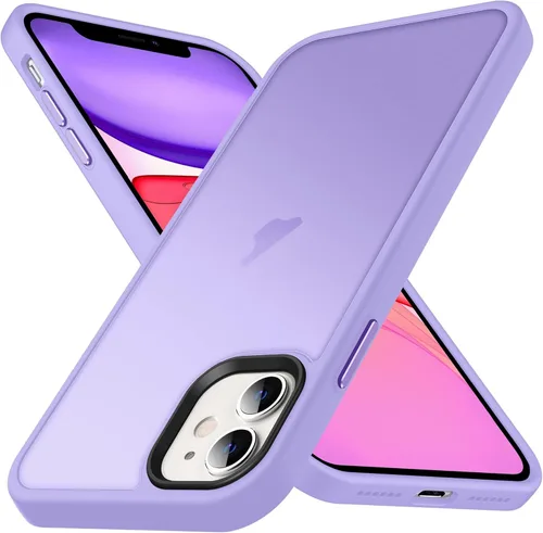 Vista 30 de Anqrp Funda diseñada para iPhone 11 azul [compatible con carga inalámbrica], [tacto sedoso] Funda delgada de silicona suave antiarañazos para iPhone