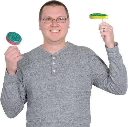 Vista 2 de Pkgd Raqueta Raise 'N Noisemakers (colores asstd) (4/Pkg)